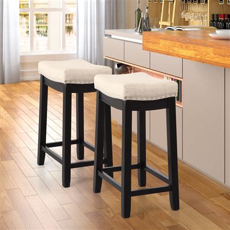 fabric backless counter stool with metal legs|counter height woven bar stools.